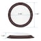Luxrite 6 Inch LED Disk Light 5CCT 2700K-5000K 12.5W 1000LM Dimmable Damp Rated Energy Star Bronze LR23872-1PK - alternate 3